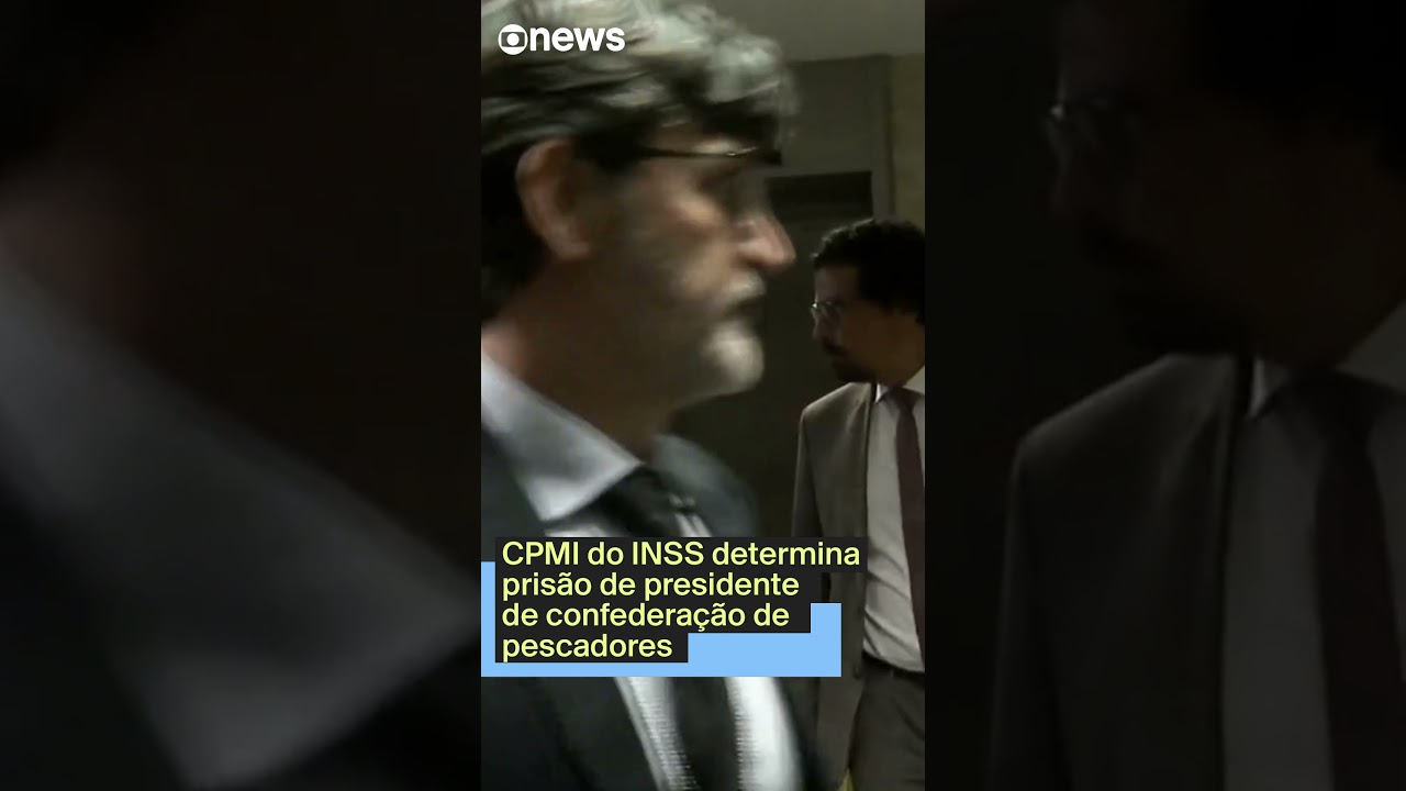 CPMI do INSS determina prisão de presidente de confederação de pescadores TV Online CPMI do INSS determina prisão de presidente de confederação de pescadores