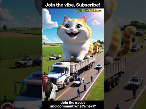 ❤️ I Transported a GIANT Cat and Lived to Tell the Tale! 🥰 #cute #cutecat #love #shorts
