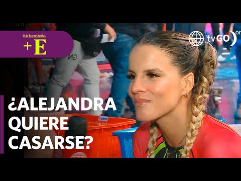 ¿Alejandra Baigorria ya quiere casarse? | Más Espectáculos (HOY)