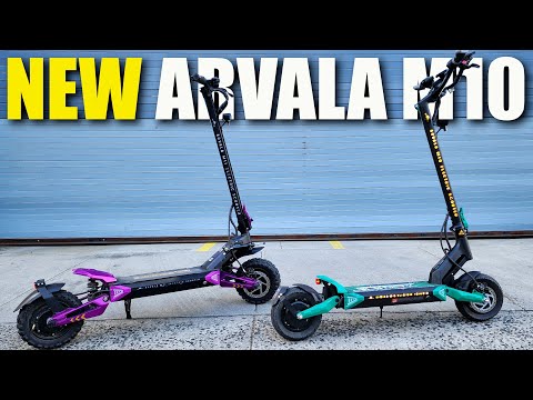The NEW Arvala M10 Electric Scooter is More Fun Than It Should be!