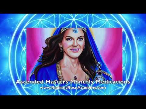 Ascended masters monthly meditation with Goddess of Victory. June 2026