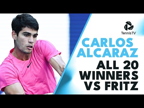 EVERY Carlos Alcaraz Winner vs Taylor Fritz! | Miami 2023