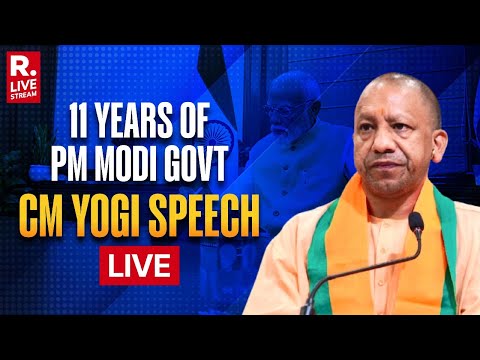 11 Years Of PM Modi Govt: CM Yogi Speech LIVE | Lucknow News | Republic TV