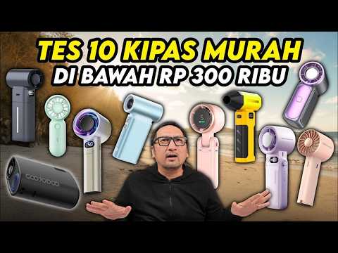 Tes 10 Kipas Pendingin Portable MURAH, Mana Yang Terbaik?