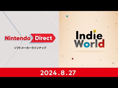 【SWITCH2】ニンテンドーダイレクト 発表の瞬間 サプライズ枠は！？インディーワールド
