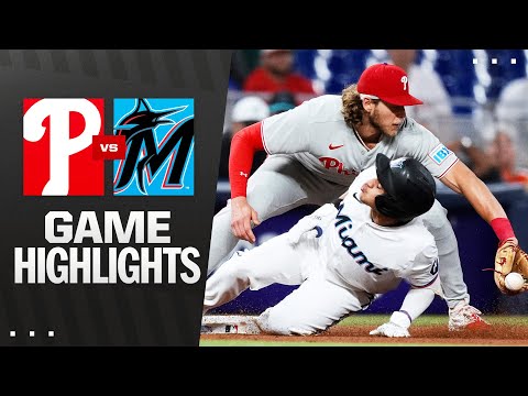 Phillies vs. Marlins Game Highlights (6/17/25) | MLB Highlights