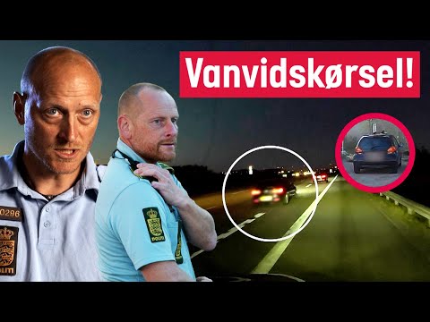 Vanvidskørsel og flugt fra politiet! | Kanal 5 Danmark | Politijagt