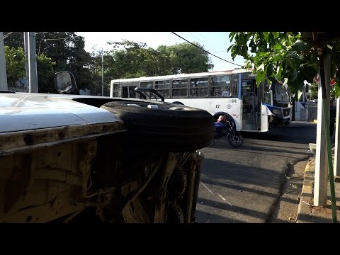 Más choques, menos fallecidos, así se resume la semana nicaragüense en cuanto a tránsito se trata