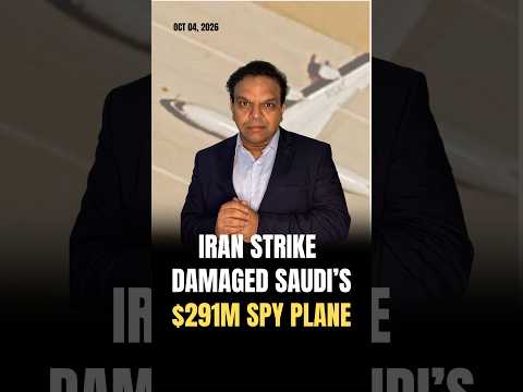 Iran Strike Damage Saudi's $291M Plane #iran #saudiarabia #iranwar #missile #trump #missile #awacs