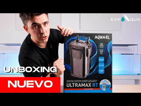 Unboxing Aquael Ultramax BT | ¿El filtro más avanzado para tu acuario?