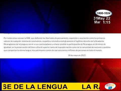 Real Academia Española rechaza el cierre de Academia Nicaragüense de la Lengua