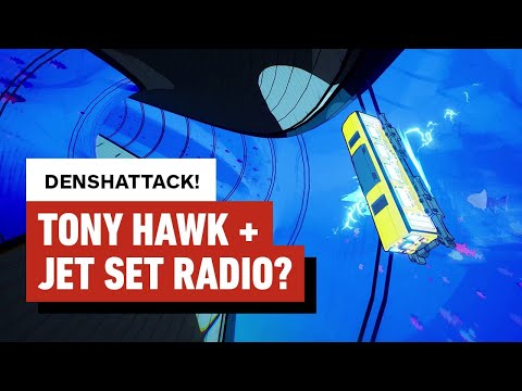 Denshattack! Might Be a Killer Blend of Tony Hawk and Jet Set Radio