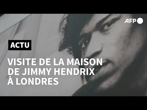 A la découverte de la vraie maison de Jimi Hendrix à Londres | AFP