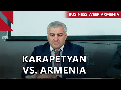 Jailed billionaire Karapetyan files $500M claim against Armenia: THIS WEEK IN BUSINESS