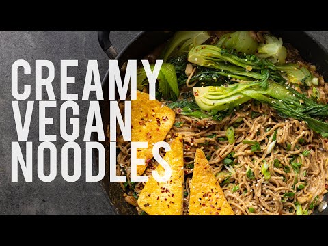 CREAMY UMAMI NOODLES | VEGAN COMFORT FOOD