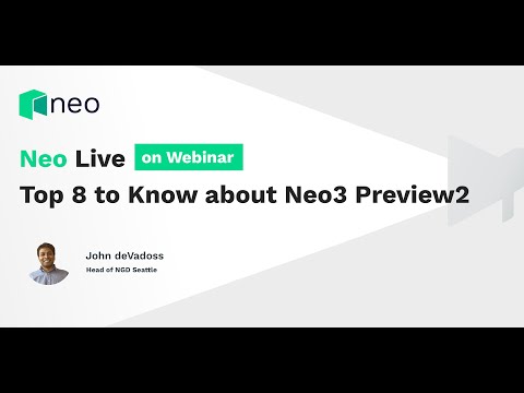 NeoLive on Webinar: Top 8 to Know about Neo3 Preview2