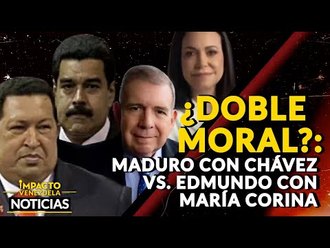 ¿DOBLE MORAL?: Maduro con Chávez vs. Edmundo con María Corina |  NOTICIAS VENEZUELA HOY 2024