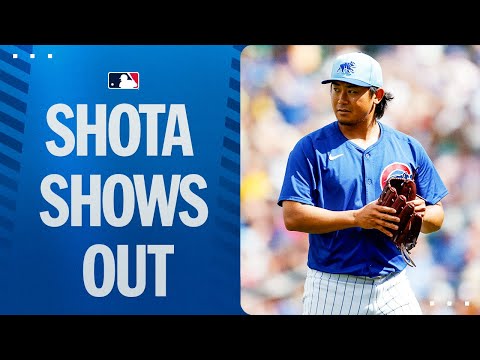 Shota Imanaga impresses in first Spring Training with the Cubs!!! | Full Spring Training Highlights
