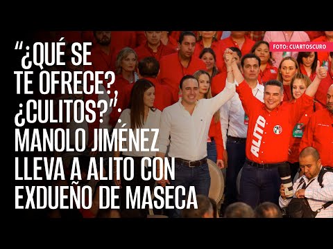 “¿Qué se te ofrece?, ¿culitos?”: Manolo Jiménez lleva a Alito con exdueño de Maseca