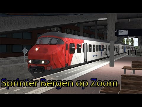 Sprinter naar Bergen op Zoom - Train Simulator 2019