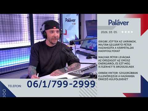 Paláver hangoló - Hír.FM