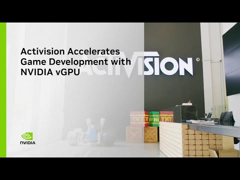 Activision Accelerates Game Development with NVIDIA vGPU
