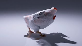 コケピー　歩きアニメーション