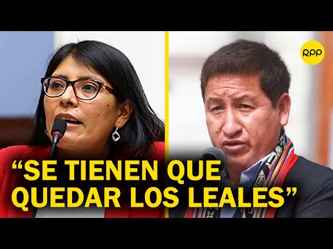 Margot Palacios sobre salidas en Perú Libre: Se tienen que quedar los más leales