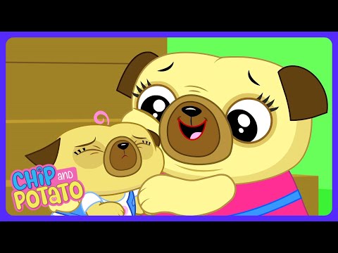 Chip and Potato - First Playdate & Fun Babysitter! 🦏 | Kids Cartoons | WildBrain Learning Lab