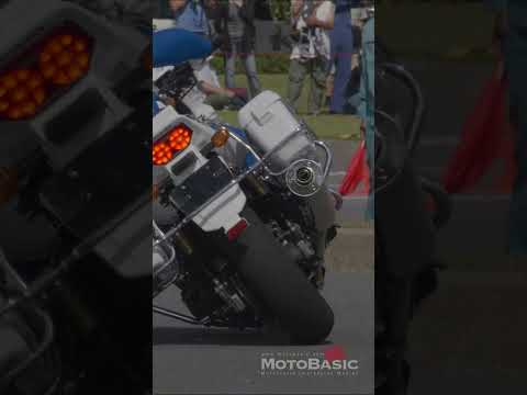 World's Best? 🏆 100% REAL Mastery: Japan's Motorcycle Police on 300kg Honda CB1300P. 白バイの達人たち・埼玉県警