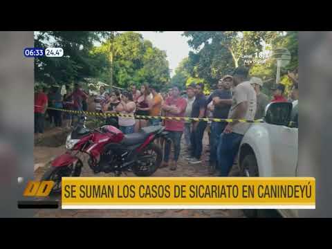 Otro caso de sicariato en Canindeyú