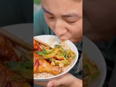 这好像不能怪白毛 #干饭兄弟 #food #吃播