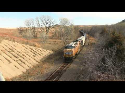 Union Pacific tank train Brookville, Kansas