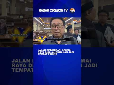 Jalan Betonisasi Cermai Raya Disalahgunakan Jadi Tempat Parkir