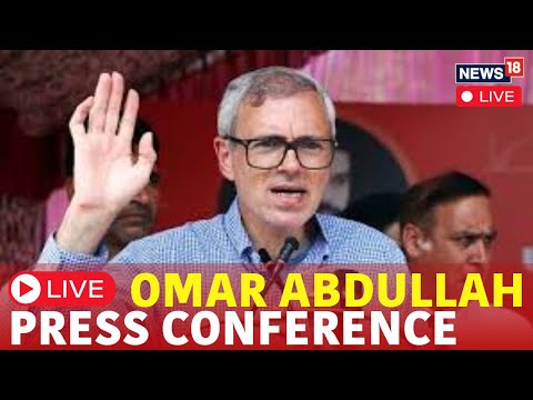 Live | Omar Abdullah Press Conference | J&K Election Results | J&K CM Updates | Article 370 | N18G