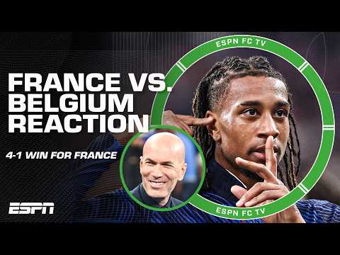 ‘<strong>Michael</strong> Olise is UNSTOPPABLE’🔥 France vs. Belgium <strong>REACTION</strong> | ESPN FC