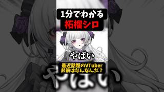 【1分でわかる】柘榴シロって一体なんなんだよ【柘榴シロ】 #柘榴シロ #vtuber #shorts