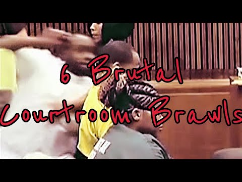 Top 6 Courtroom Brawls