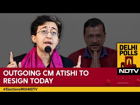 Delhi Election Atishi | Outgoing CM Atishi To Resign Today At 11 am