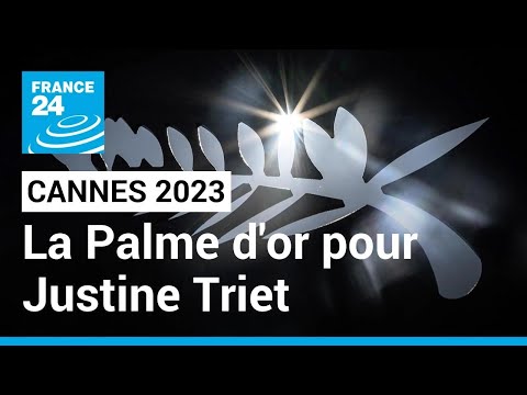 Justine Triet, Palme d'or 2023 • FRANCE 24