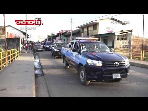 Policía brinda seguridad en festividades de navidad y fin de año en Granada, Nicaragua