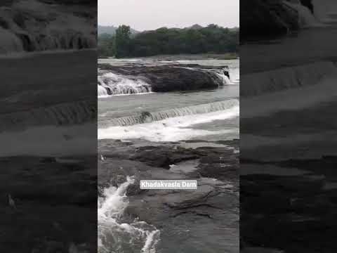 Khadakvasla Dam Pune #pune #damwater #shortsfeed #youtubeshorts  #vlog  #diwali #sundari