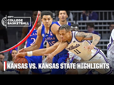 Kansas Jayhawks vs. Kansas State Wildcats | Full Game Highlights