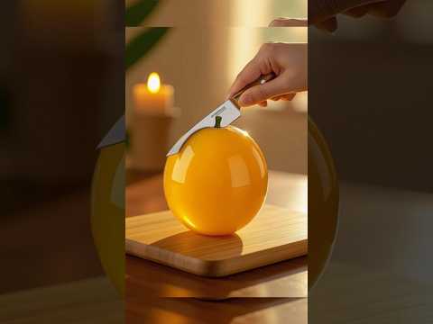 Satisfying Apple Cutting 🍏 | Perfect Slow Motion Fruit Cutting | #aishorts #asmr