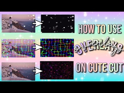 HOW TO USE OVERLAYS ON CUTE CUT PRO