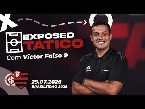 FLAMENGO x INTERNACIONAL: A ESCALAÇÃO E FRAGILIDADES DO RIVAL PELO BRASILEIRÃO | EXPOSED TÁTICO
