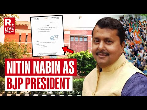 BJP Appoints Nitin Nabin as the New Working President