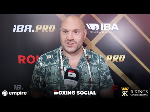 “I WANT A FAIR F****** FIGHT” TYSON FURY REVEALS HE’D RETURN FOR USYK