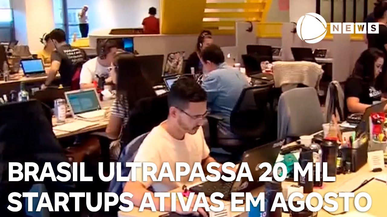 Brasil ultrapassa a marca de 20 mil startups ativas em agosto