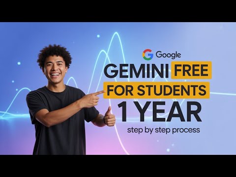 How to Claim Google Gemini Pro Free for 1 Year | Students Offer 2025